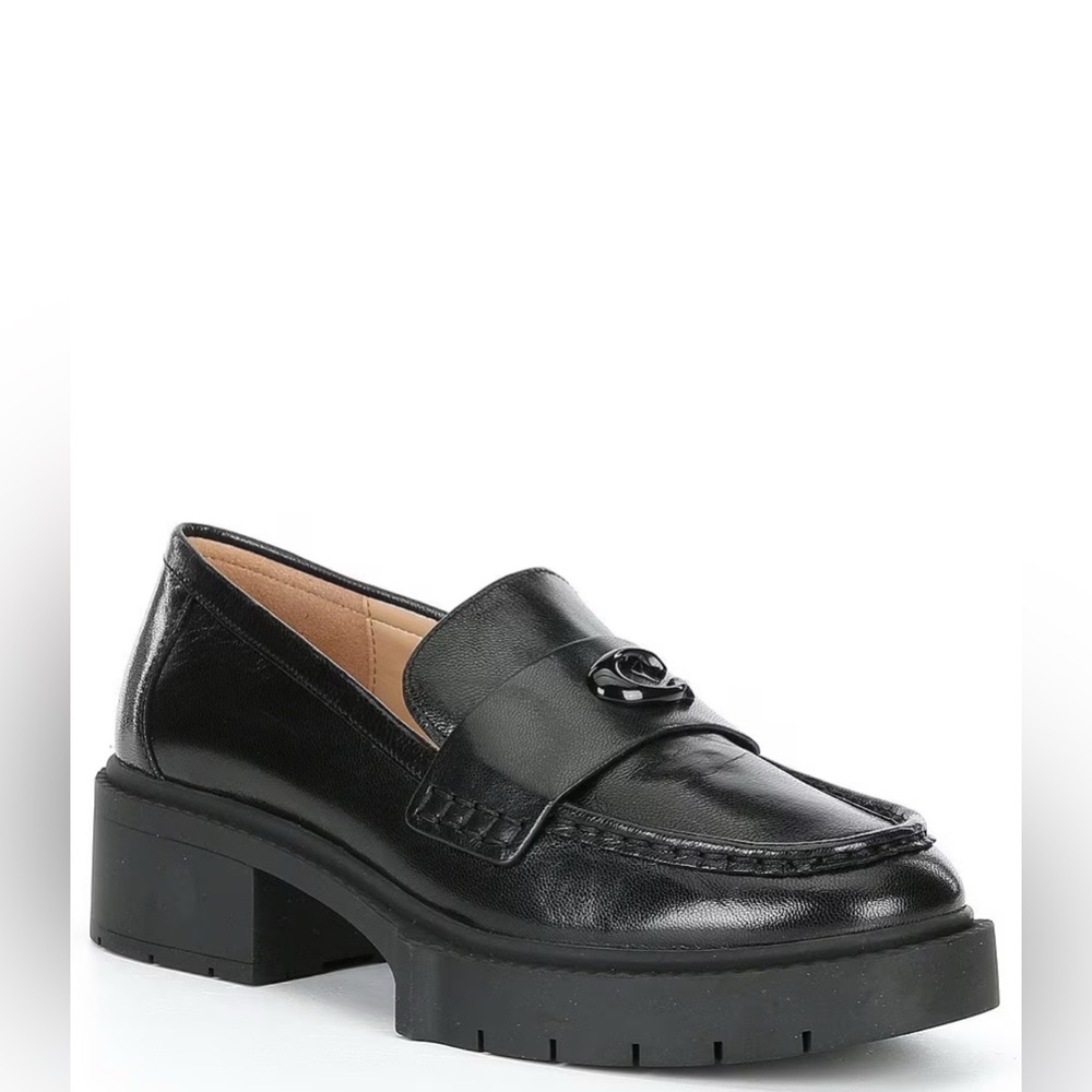 COACH Leah Lug Sole Loafers